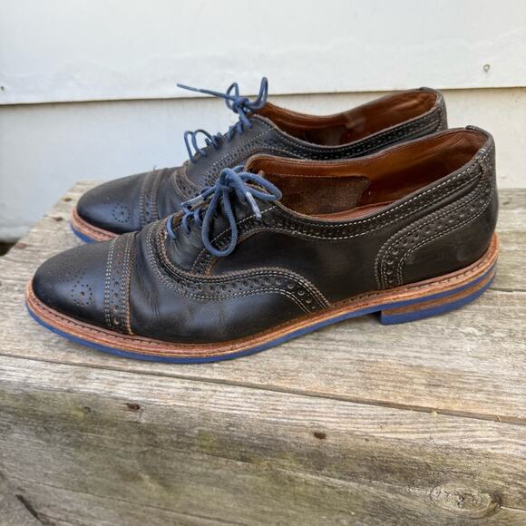 Allen Edmonds Strandmok Cap-toe Oxford with Dainite Rubber Sole 11 1/2 D